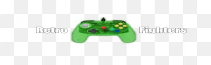 New Transparent Controller By Retro Fighters - N64 Squid