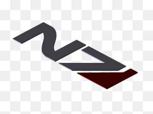 N7 Logo (Mass Effect) | 3D Cad Model Library | Grabcad