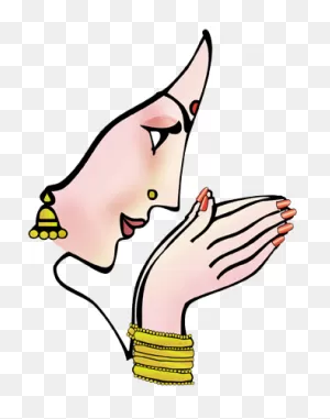 Namaste Hands Clipart Png - Welcome Clipart Png - (333X417) Png ClipartFlare.com 