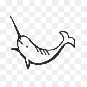 Narwhal Clipart - Png Download - Full Size Clipart (#5293158 ClipartFlare.com 