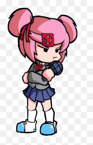 Natsuki Open Blazer Sprite Edit : R/ddlc