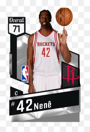 Nenê (71) - Nba 2K17 Myteam Silver Card - ClipartFlare