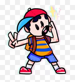 Download Hd Ness By Elsmammo - Cartoon Transparent Png Image ClipartFlare.com 