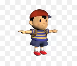 Gamecube - Super Smash Bros. Melee - Ness - The ClipartFlare