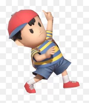 Ness Pointing Up By Transparentjiggly64 On 