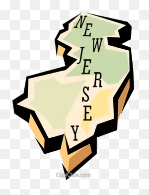 New Jersey State Map Royalty Free Vector Clip Art Illustration ClipartFlare.com 
