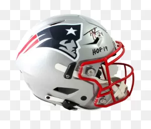 Ty Law New England Patriots Signed Patriots Full-Sized Speedflex Helmet  With Hof (Bas Coa)