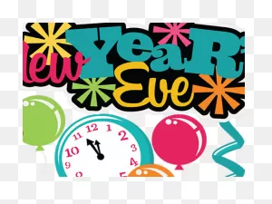 New Year Clipart Eve - New Years Eve Party Clip Art - Png Download ClipartFlare.com 