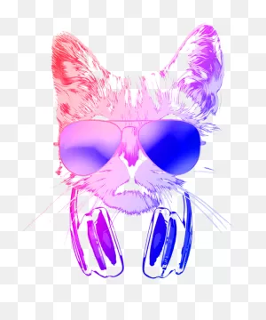 Cool Dj Cat In Neon Lights Onesie For Sale By Filip Schpindel