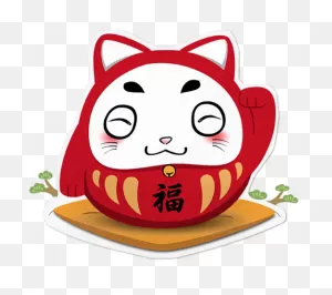Mai K Lam - Krop Creative Database | Maneki Neko, Daruma Doll ClipartFlare.com 