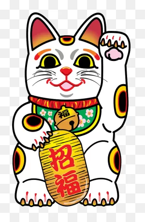 Maneki Neko - Japanese Cat Clipart. Free Download Transparent .png ClipartFlare.com 
