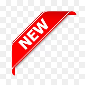 New Corner Label Transparent Png - Stickpng