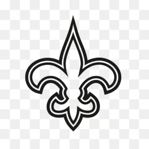 New Orleans Saints Black PNG-WebP | New Orleans Saints Football Vector ClipartFlare.com 