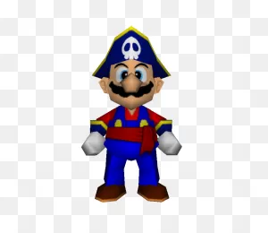 Nintendo 64 - Mario Party 2 - Mario (Pirate Land) - The Models ClipartFlare.com 