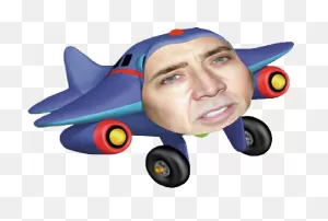 Download Paper 20Airplane 20Drawing Nicolas Cage Transparent - Jay ClipartFlare.com 