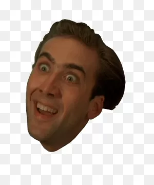 Nicolas Cage Surpreendido | Nicolas Cage, Nicolas, Phone Case Stickers