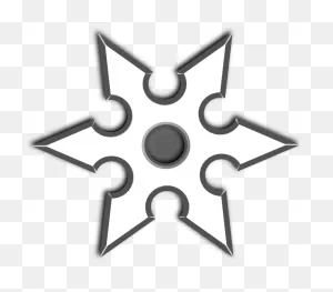 Ninja Star Clipart - Clipart Suggest