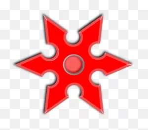 Ninja Shuriken Transparent Background Clipart - Full Size Clipart ClipartFlare.com 