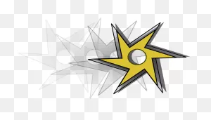 Shuriken Ninja Star Throwing - Free Vector Graphic On ClipartFlare