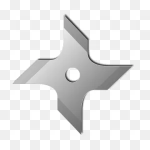 Throwing Star Shuriken Ninja - Free Vector Graphic On ClipartFlare