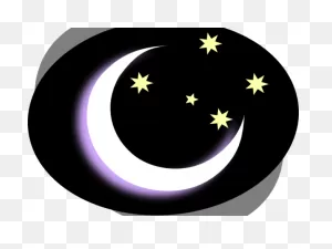Moon Clipart Dark Moon - Late Night Clipart - Png Download - Full ClipartFlare.com 