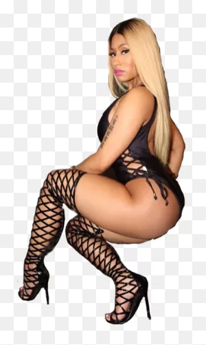 Nicki Minaj Fishnet Boots (Png) | Official Psds