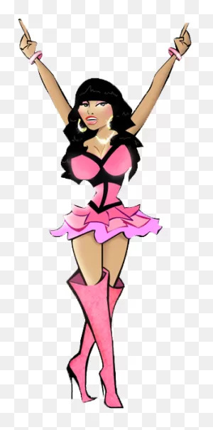 Nicki Minaj Clipart Minaj Cartoon - Cartoon Nicki Minaj Body ClipartFlare.com 