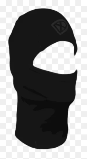 Ninja Mask -Solid Color Cold Gear - Silhouette Clipart - Full Size ClipartFlare.com 