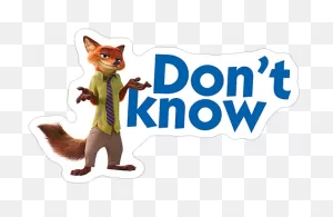 Viber Sticker «Zootopia» - Nick Wilde Zootopia Fox | Full Size Png ClipartFlare.com 