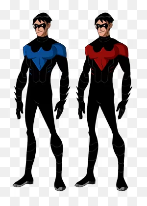 Nightwing Cartoon Png - Nightwing Transparent Young Justice ClipartFlare.com 