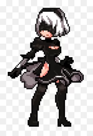 2B - Nier:automata By Breeky On 