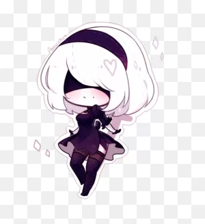 ( ˙ ˙ ) — 2B ( Nier: Automata )