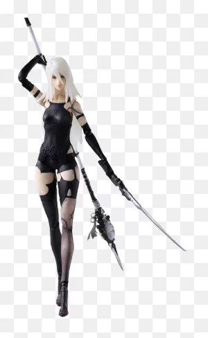 A2 Yorha Type A No - Nier Automata Action Figure Clipart - Large ClipartFlare.com 