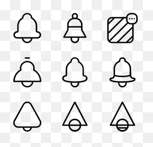 Notification - Bell Flat Icon Clipart - Full Size Clipart (#365194 ClipartFlare.com 
