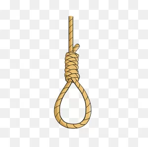 How To Draw A Noose - Really Easy Drawing Tutorial