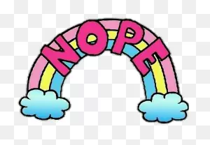 Nope Sticker - Dont Even Know Anymore Clipart - Full Size Clipart ClipartFlare.com 