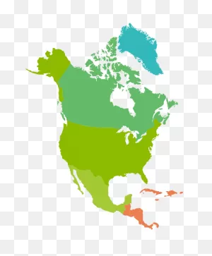 North America Map Free Png Image | Png All