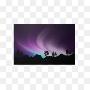 Northern Lights Poster • Pixers® - We Live To Change