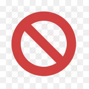 No, Passage, Prohibition, Signs, Walking, Warning Icon - Download ClipartFlare.com 