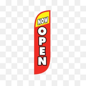 Horizontal Simple Now Open Banner