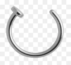 Download Nose Ring Png Png Royalty Free - Nose Piercing Ring Png ClipartFlare.com 