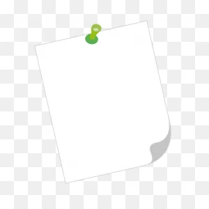 Vector Graphics Of Pinned Paper Sheet | Free Svg