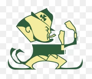 Vintage Notre Dame Fighting Irish Logo Clipart - Full Size Clipart ClipartFlare.com 