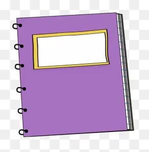 Purple Spiral Notebook | Clip Art, Classroom Clipart, Education ClipartFlare.com 