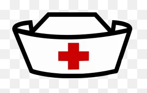 Watercolor Hats Clipart - Nurse Hat Clip Art | Full Size Png ClipartFlare.com 