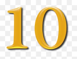 10 Numbers Icon Clipart - Atomic Number Of Neon | Full Size Png ClipartFlare.com 
