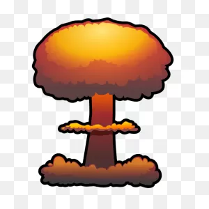 Nuclear Explosion Drawing | Free PNG-WebP