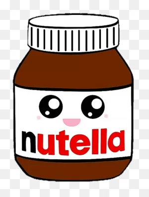 Nutella Cute Clipart - Full Size Clipart (#1120386) - ClipartFlare
