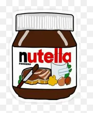 Nutella Clipart Nutella Sandwich - Nutella Art - Png Download ClipartFlare.com 