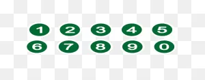 Free Clipart: Numbers | Gsagri04